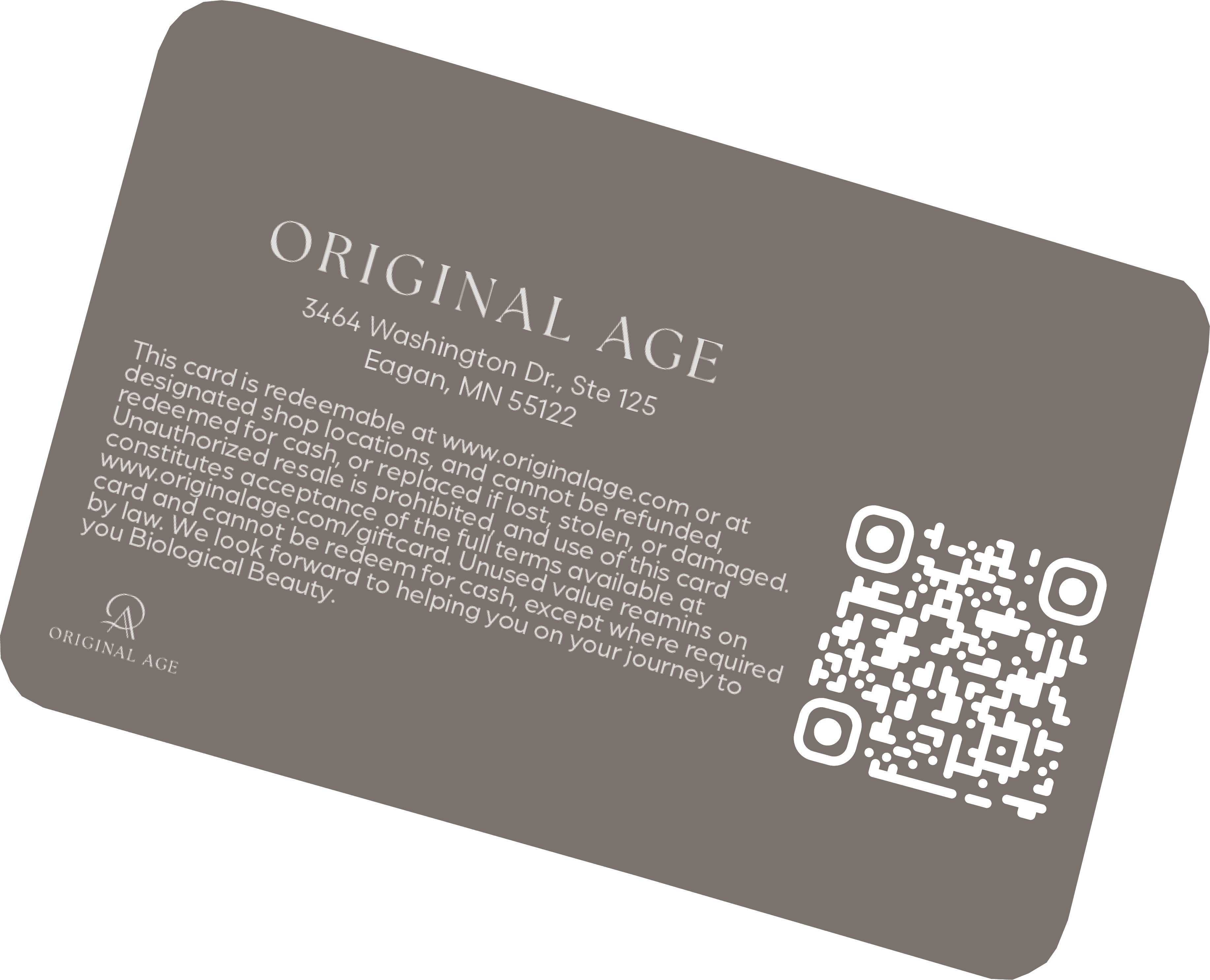 Original Age Gift Card